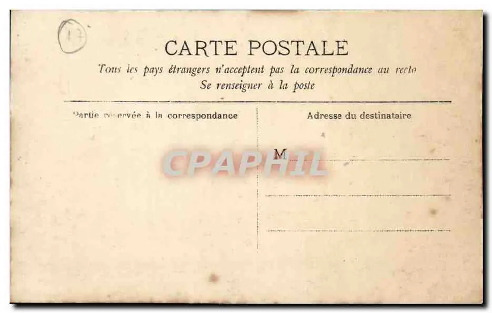 Ponte de Pontaiillac — Vista da Ponta — Editor: Cabinet des Nouvelles Galeries - Verso