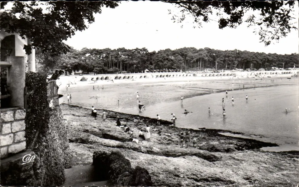 Vaux-Naouzan — A Praia — Vista geral — C.A.P. Réel-Photo - Frente