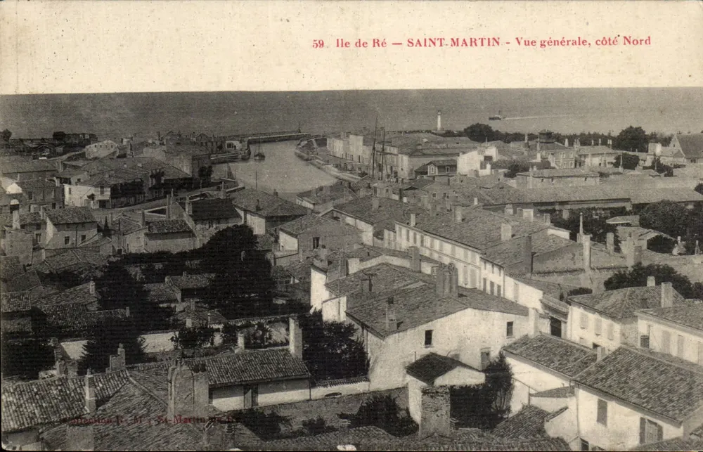 Insel Ré — SAINT-MARTIN — Allgemeiner Blick, nördliche Seite - Vorderseite