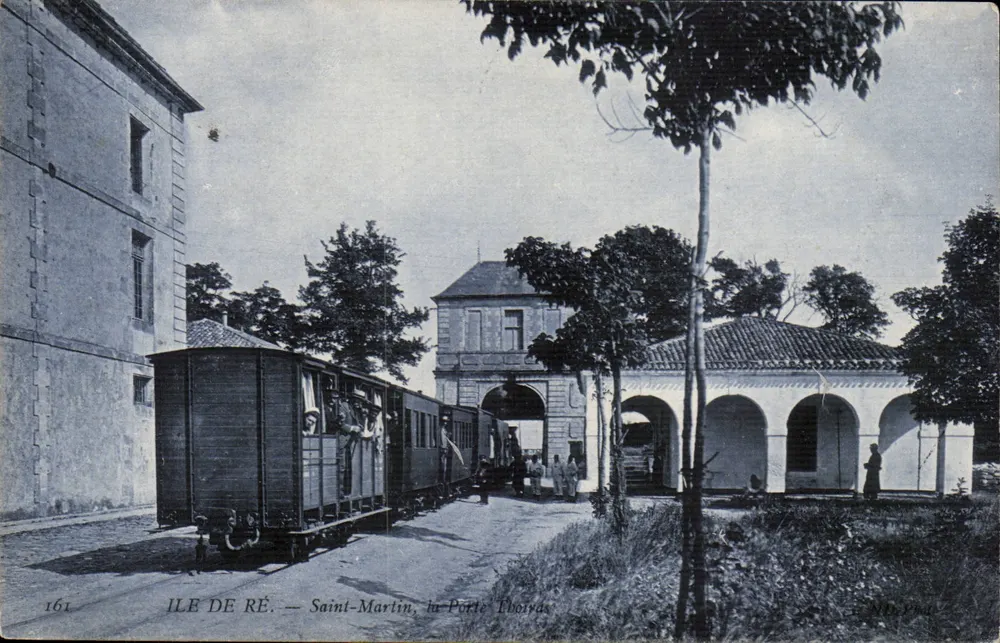 Saint-Martin, la Porte Thomas — Île de Ré — Verlag N.D. Pinaud, Nr. 161 - Vorderseite