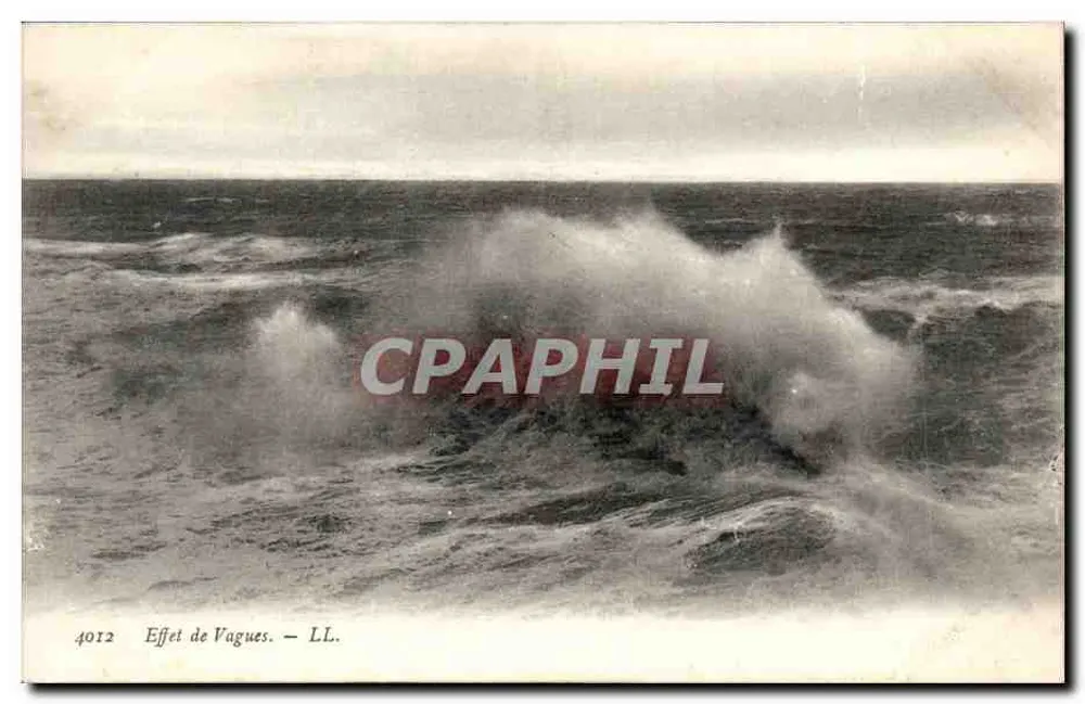 Efeito de Ondas — LL. — n° 4012 - Frente