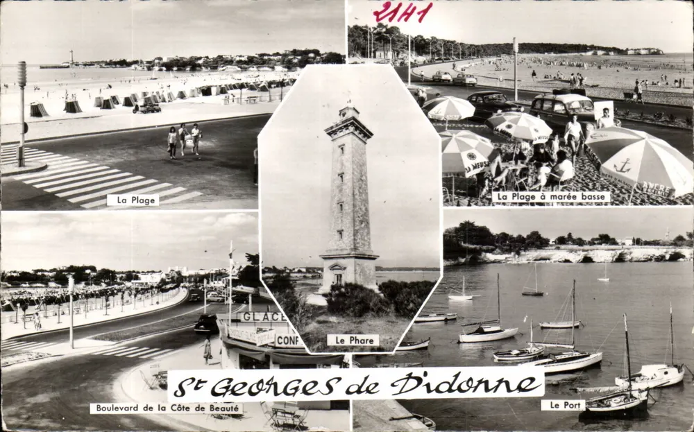 Saint-Georges-de-Didonne — Vista panorâmica — Réal Photo - Frente