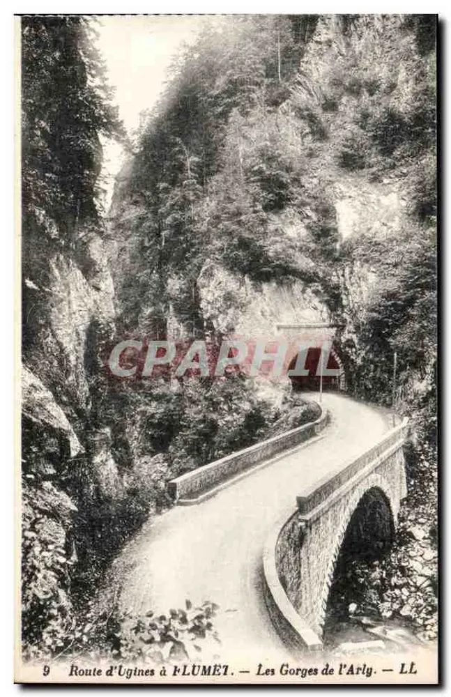 Route von Ugines nach Plumelet — Les Gorges de l'Arly — LL - Vorderseite