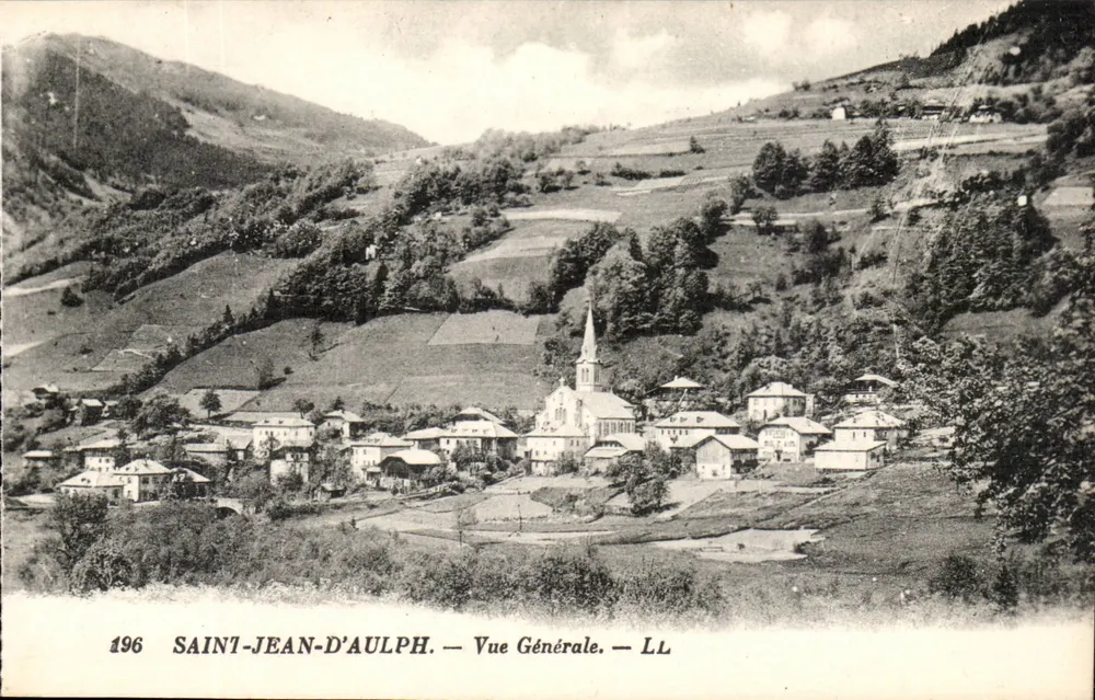 Saint-Jean-d'Aulph — Vista Geral — LL - Frente