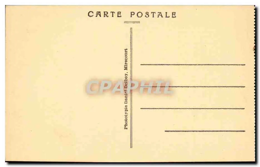 Domrémy — Santa Giovanna d'Arco (di Chapu) — Cartolina moderna - Verso