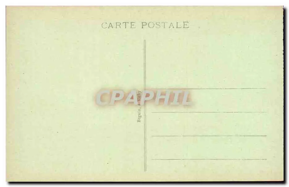 Cour Moret — Moulin — uitgever Ideal, n° 1741 - Achterkant