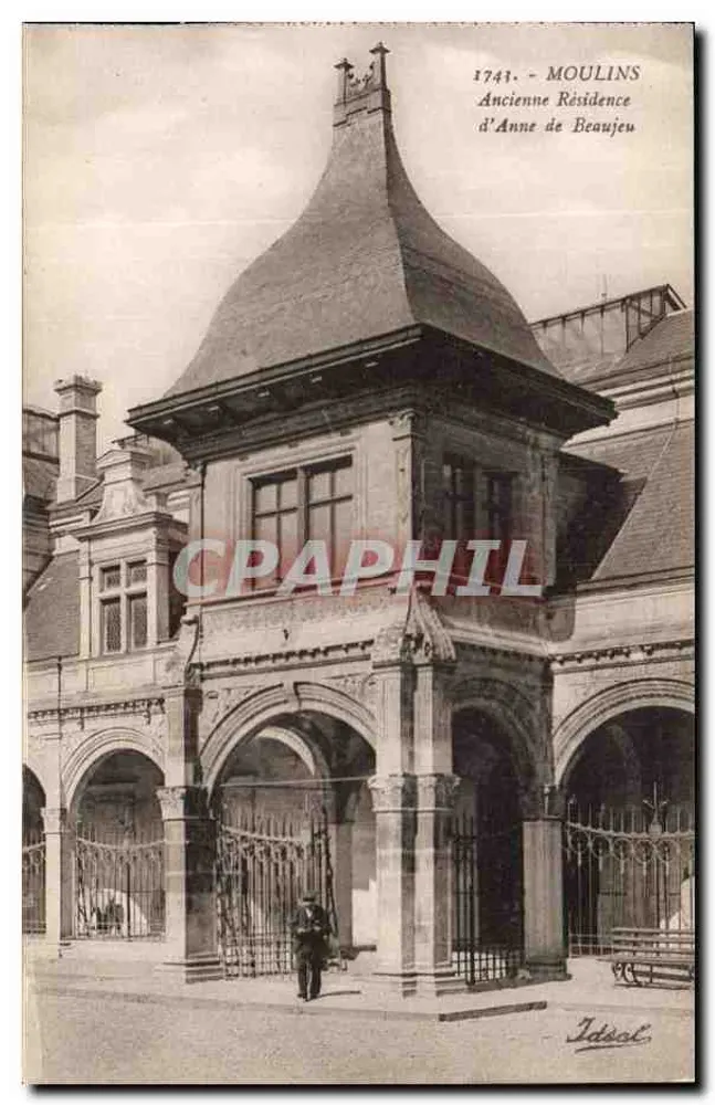Moulins — Ehemalige Residenz von Anne de Beaujeu — Idsol - Vorderseite