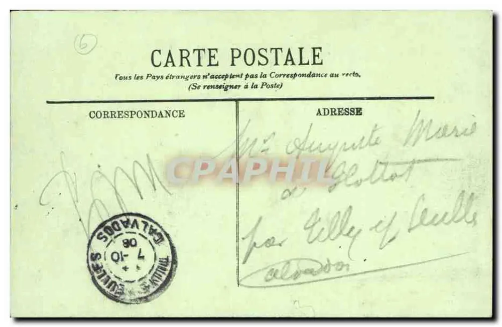 Bordeaux — A Caserne Xaintrailles — LL. — n°200 - Verso