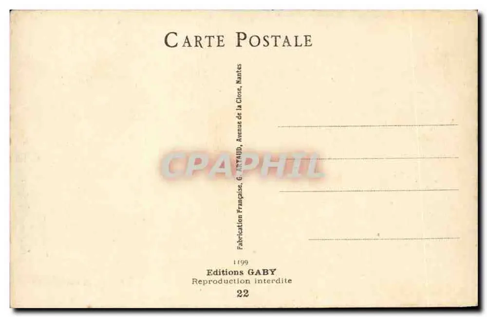 O salto da parede — G. Petiet — Éditions Gaby, n°22 - Verso