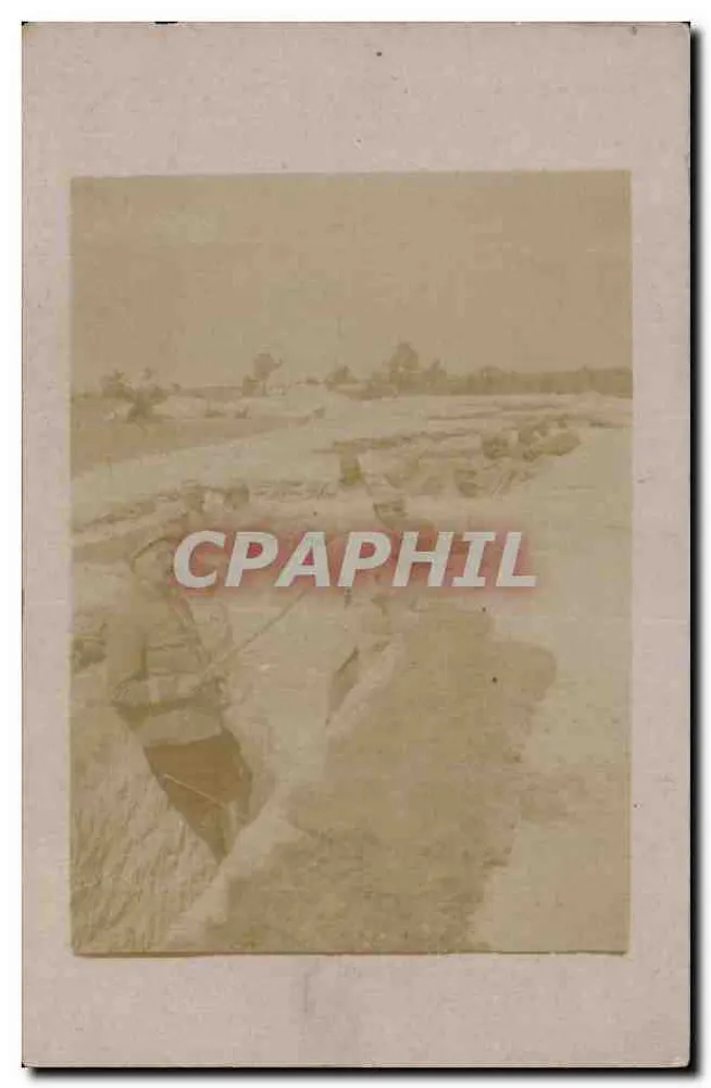 Landschaftsszene — Arbeiter auf einem Feld — Verlag Guilliaudnot, Paris - Vorderseite