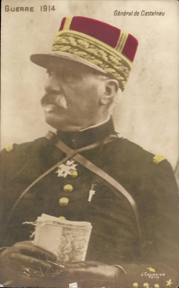 Geral de Castelnau — Guerra 1914 — J. Courdier, Paris - Frente