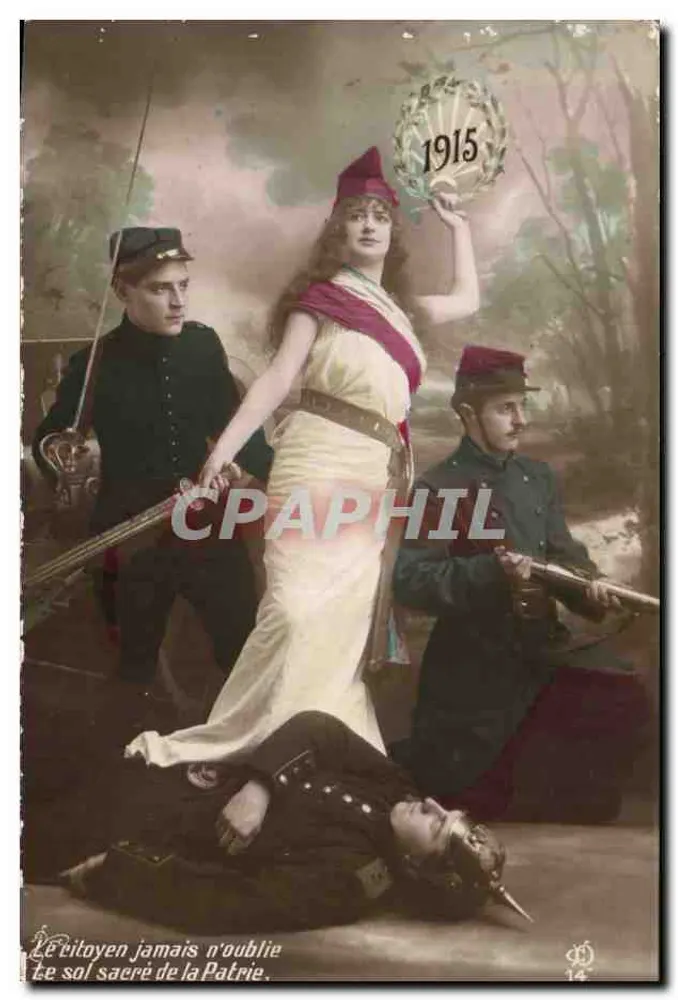Das Vaterland — 1915 — unbekannter Verleger, Nr. 14 - Vorderseite