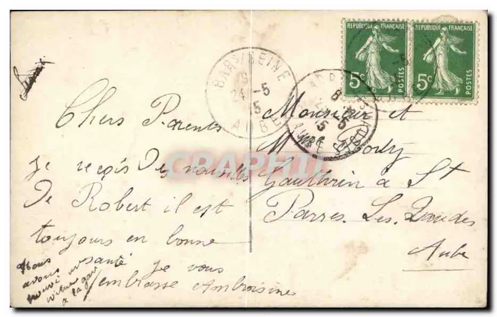 Soldat und Kind — 'Wenn du groß bist' — J.K. 9417 - Rückseite