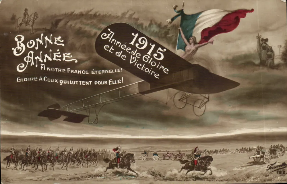 Luftfahrt und Truppen — Jahr 1915 — Fauvetté 1512 - Vorderseite