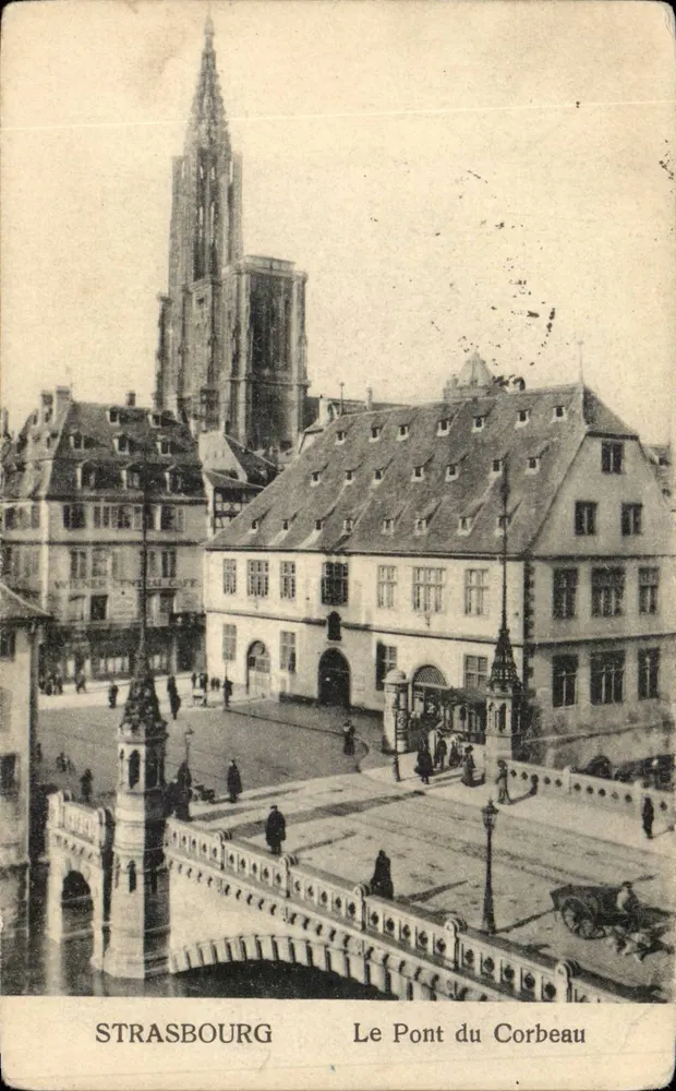 Estrasburgo — O Ponte do Corvo — Wilmer & Cie - Frente