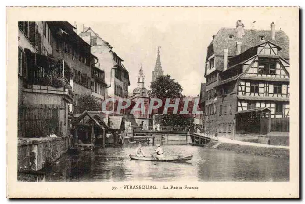 Straßburg - Ansicht der Petite France — n°99 - Vorderseite