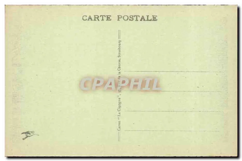 Straßburg - Ansicht der Petite France — n°99 - Rückseite