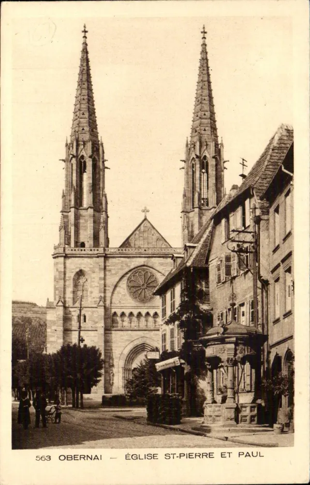 Obernai — Kirche Saint-Pierre und Saint-Paul — Verlag L'Alsace - Vorderseite