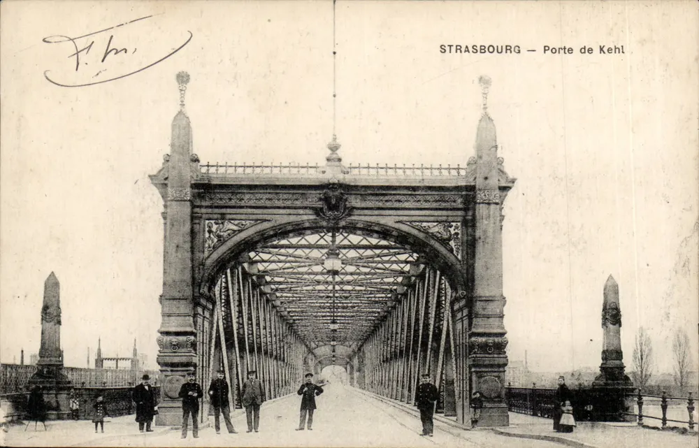 Straßburg — Tor von Kehl — Imp. E. Le Delay, Paris - Vorderseite