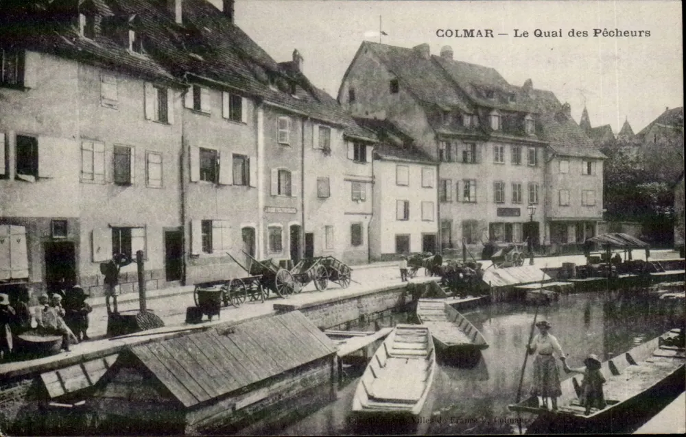 COLMAR — O Quai dos Pescadores — Edições das Cidades da França, n° 68 - Frente