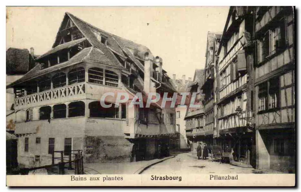Pflanzbad — Straßburg — Verlag unbekannt - Vorderseite