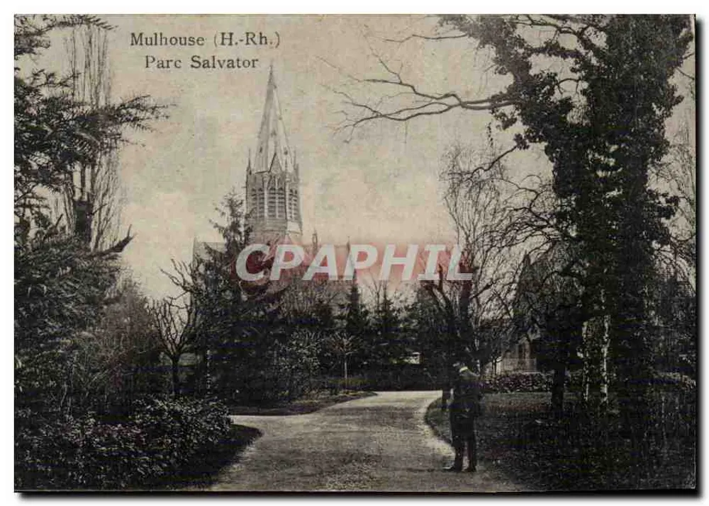 Mulhouse (H.-Rh.) — Parque Salvator — editor não identificado - Frente
