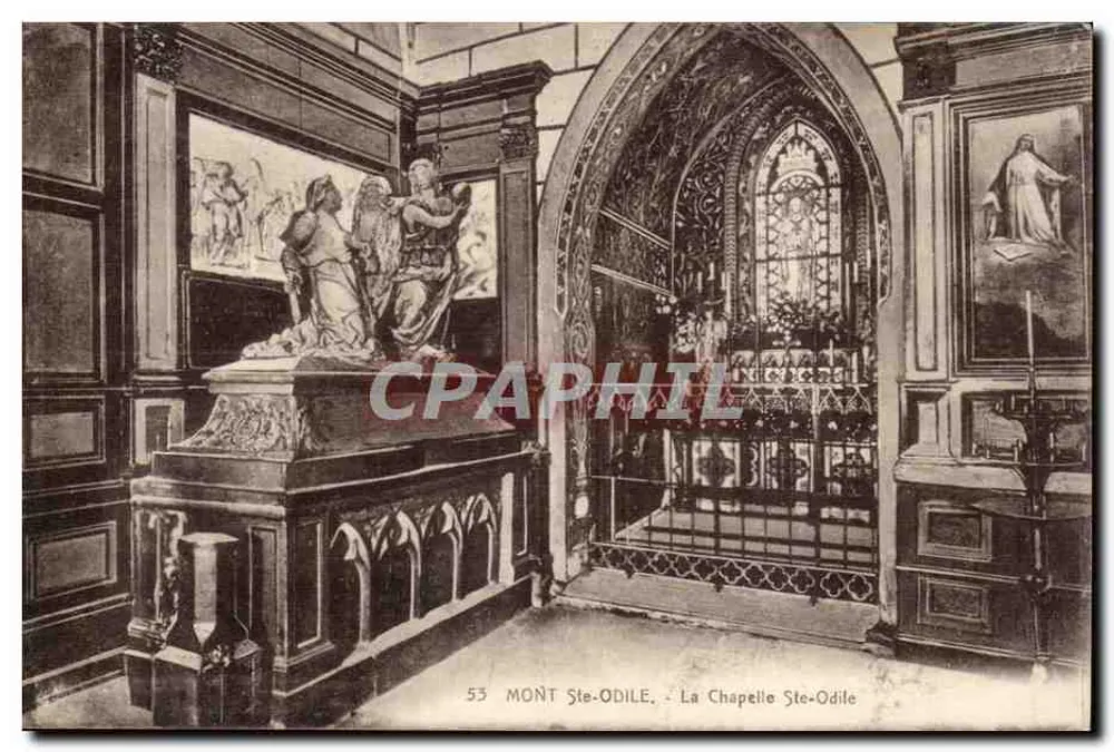 Mont Ste-Odile — Kapelle Ste-Odile — CPHAPhil 53 - Vorderseite