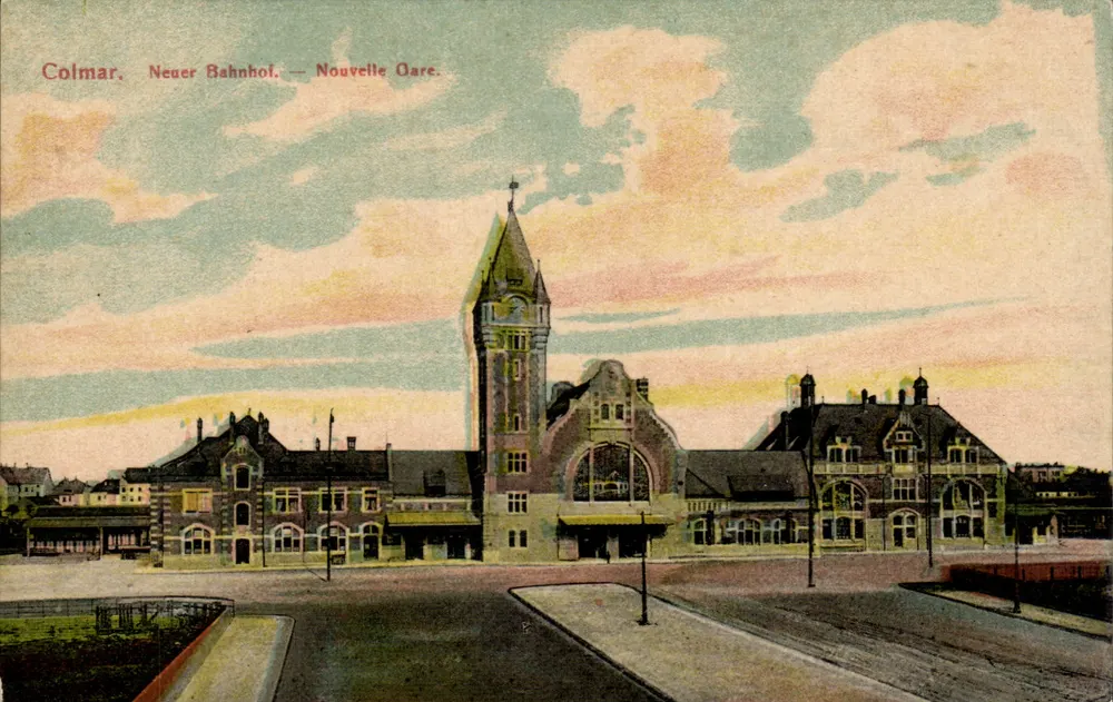 Colmar — Neue Station — Verlag B. Netter, n° 8319 - Vorderseite