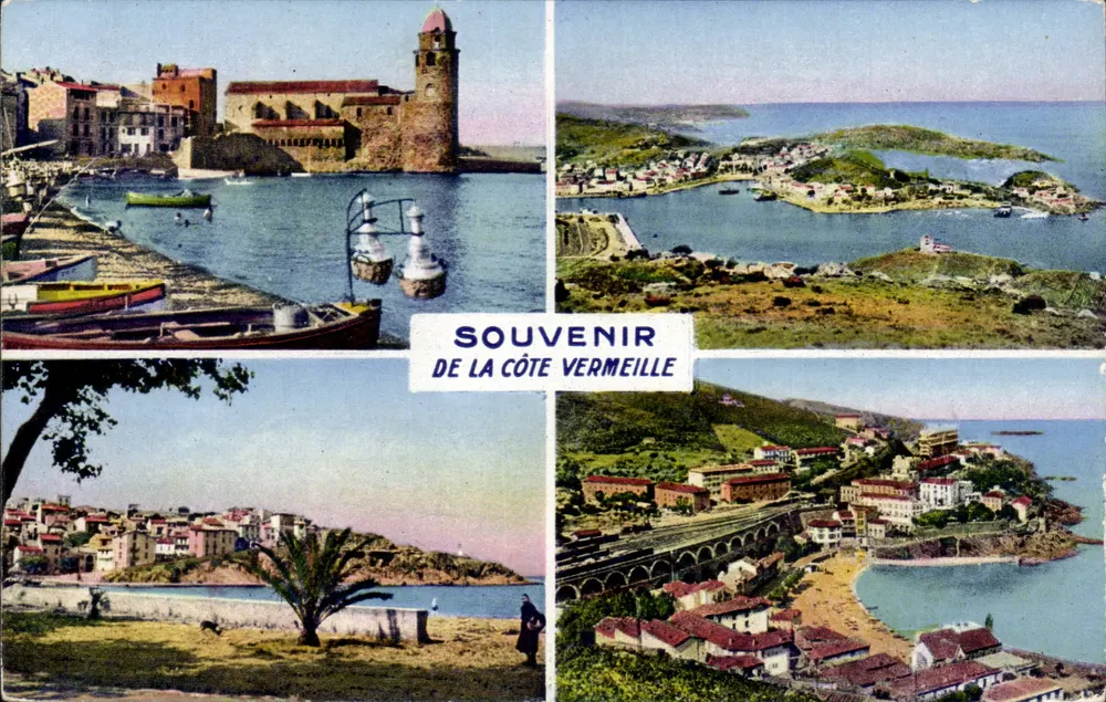 Costa Vermelha — Lembrança da Costa Vermelha — Edição Narbo, Toulouse - Frente