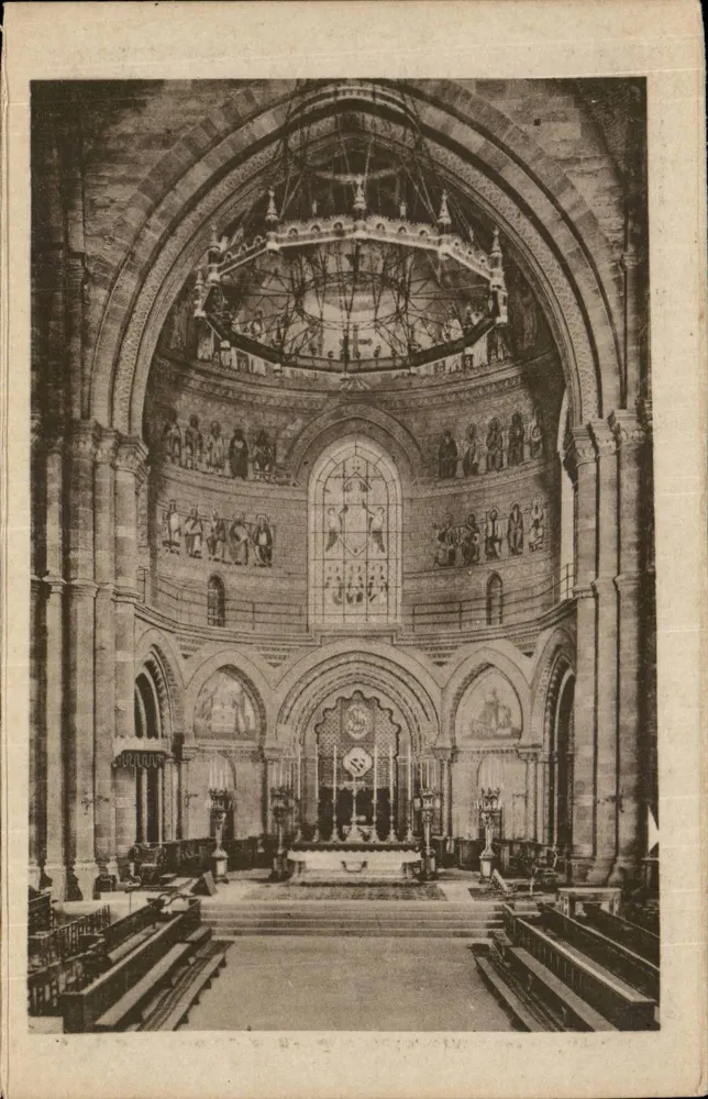 Dom von Straßburg — Der Chor — Kunstverlag Hanachin, Straßburg, Straße Gustave Doré - Vorderseite