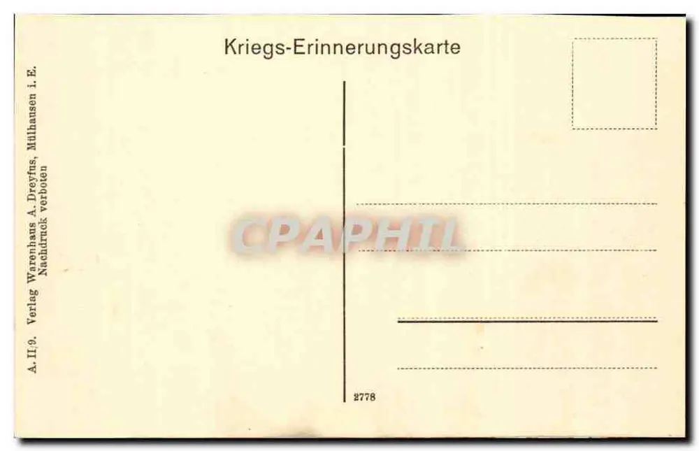 Nieder-Aspach, Ob.-Els. mit den Vogesen — Landschaftsansichtskarte - Rückseite