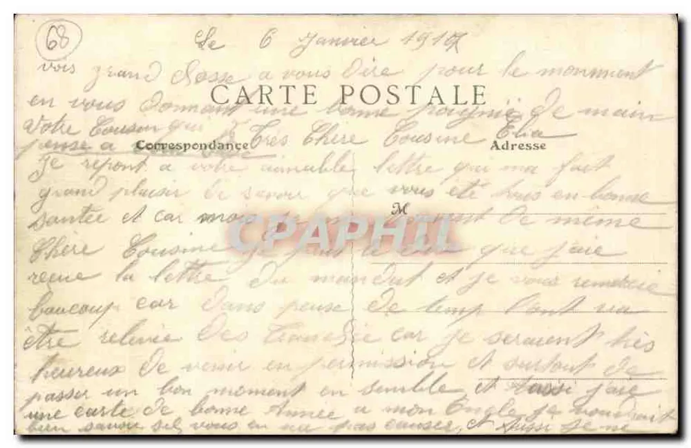 Giromagny — Rue Thiers — Les Vosges Illustrées, Imp. Andrès - Reverso