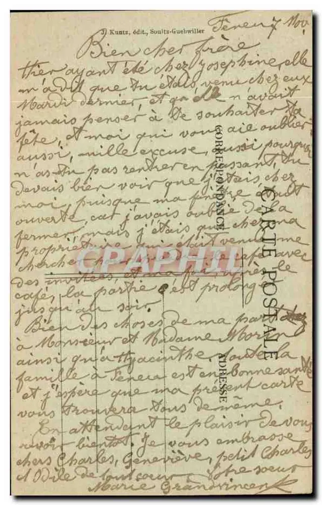 Türckheim (Alta Alsazia) — Le Scuole - Verso