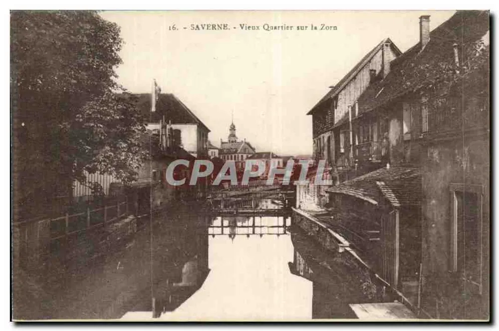 Saverne - Altes Viertel an der Zorn - Vorderseite
