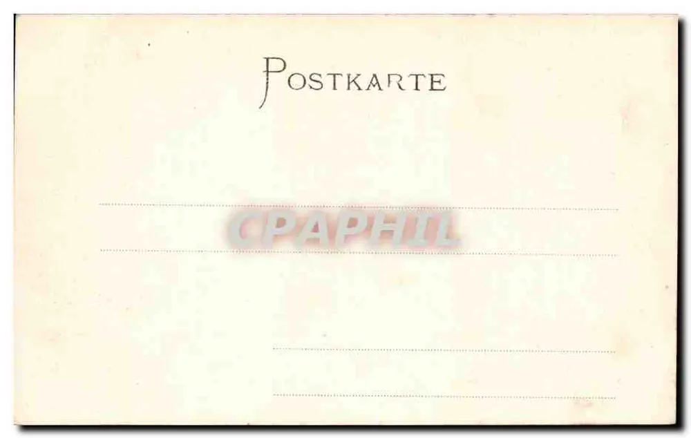Mülhausen i. E. — Kaiserl. Postamt — editor não visível - Verso