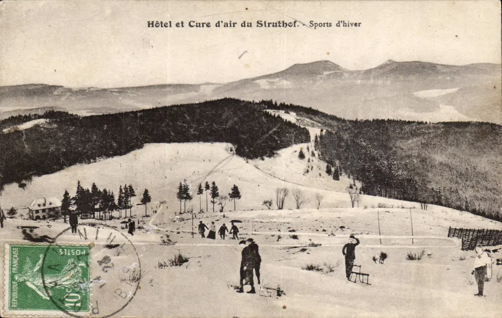 Hotel und Luftkurort Struthof - Winter-Sport — unbekannter Verlag, Seriennummer nicht sichtbar - Vorderseite
