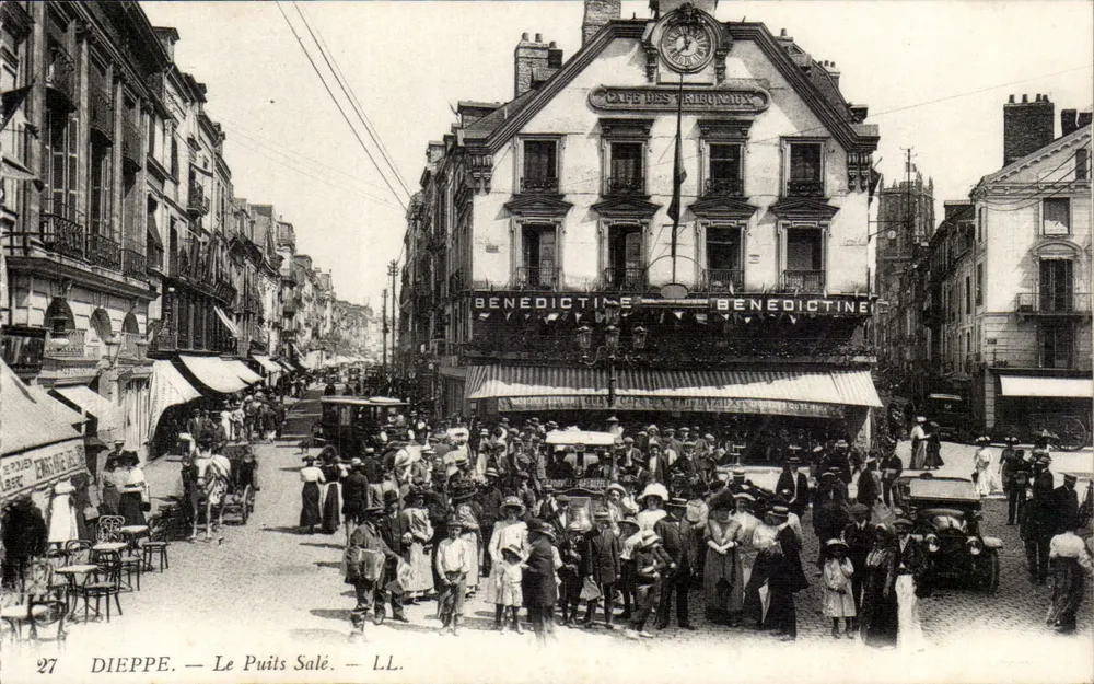 Dieppe — A View of the Salé Well — L.L. n°27 - Frente