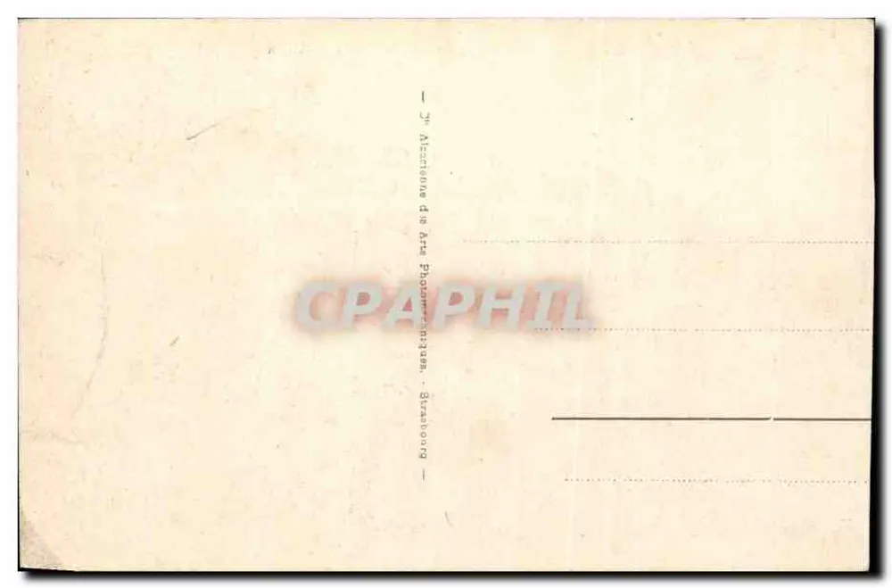 Dieppe — Die Gärten des Casinos und das alte Schloss — Verlag: 3. Atelier der Photographischen Künste — Brüssel - Rückseite