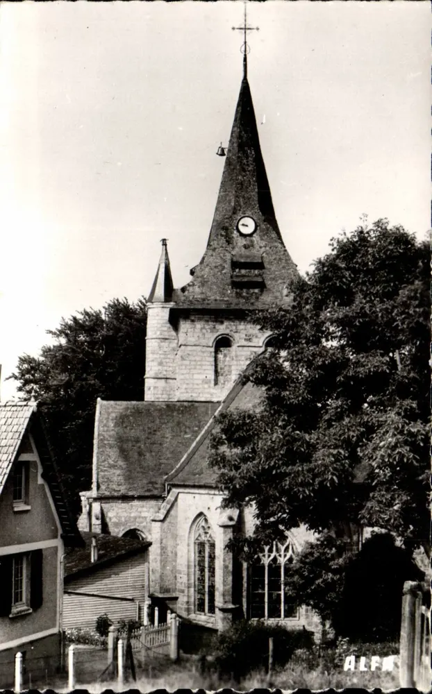 Longueil (Seine-Maritime) — A Igreja — Edição ALFA, n° 318.17 - Frente