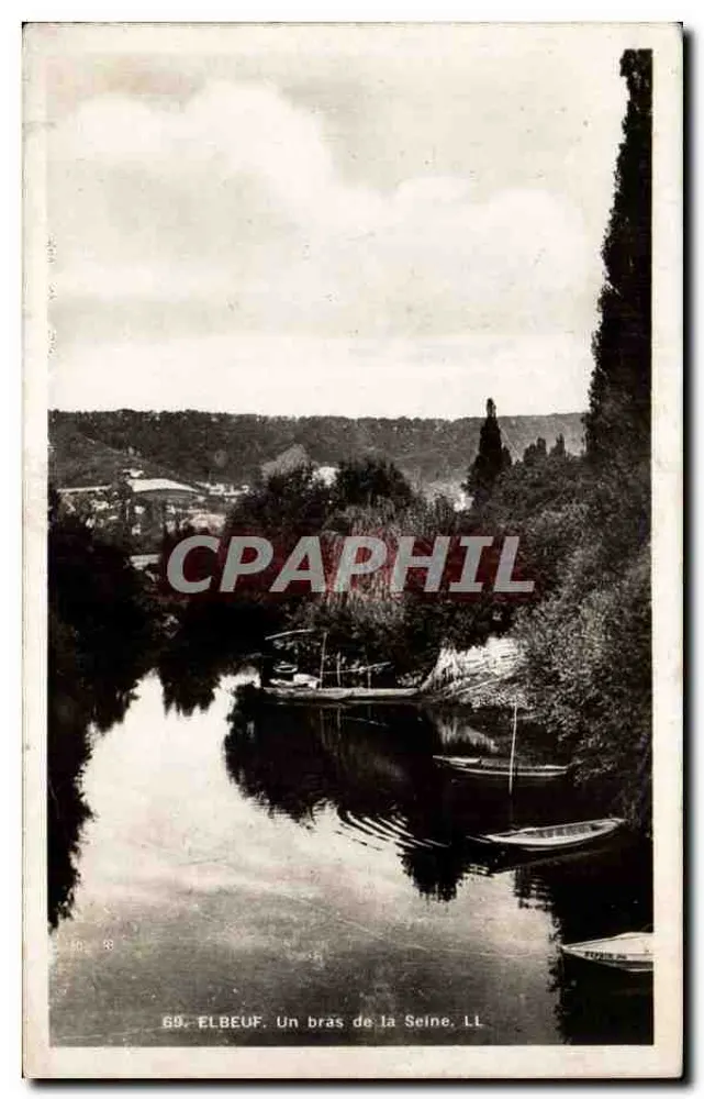 Elbeuf — Un bras de la Seine — LL - Recto