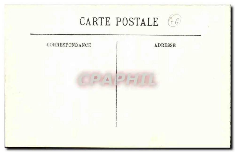 Le Havre — La Place Gambetta und das Theater — LL. — n°10 - Rückseite