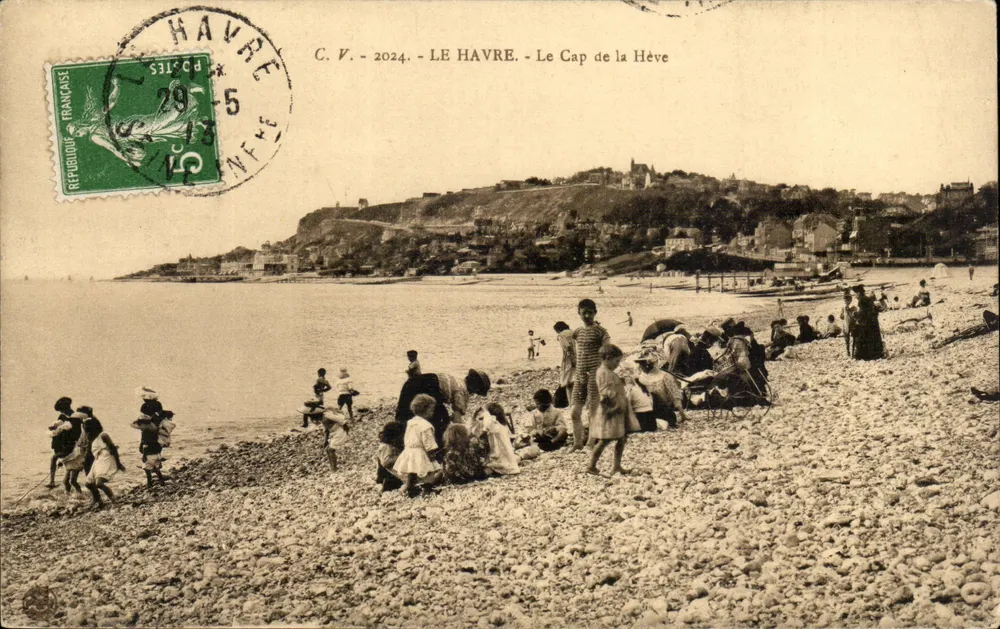 레 Havre — Havre의 Cap de la Hève — C. V. - 2024 - 앞면