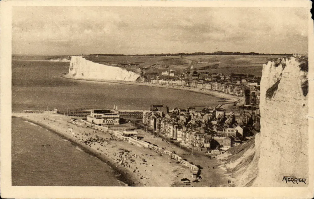 Die beiden Strände von Tréport und Mers-les-Bains — Aterrier, n°511 - Vorderseite