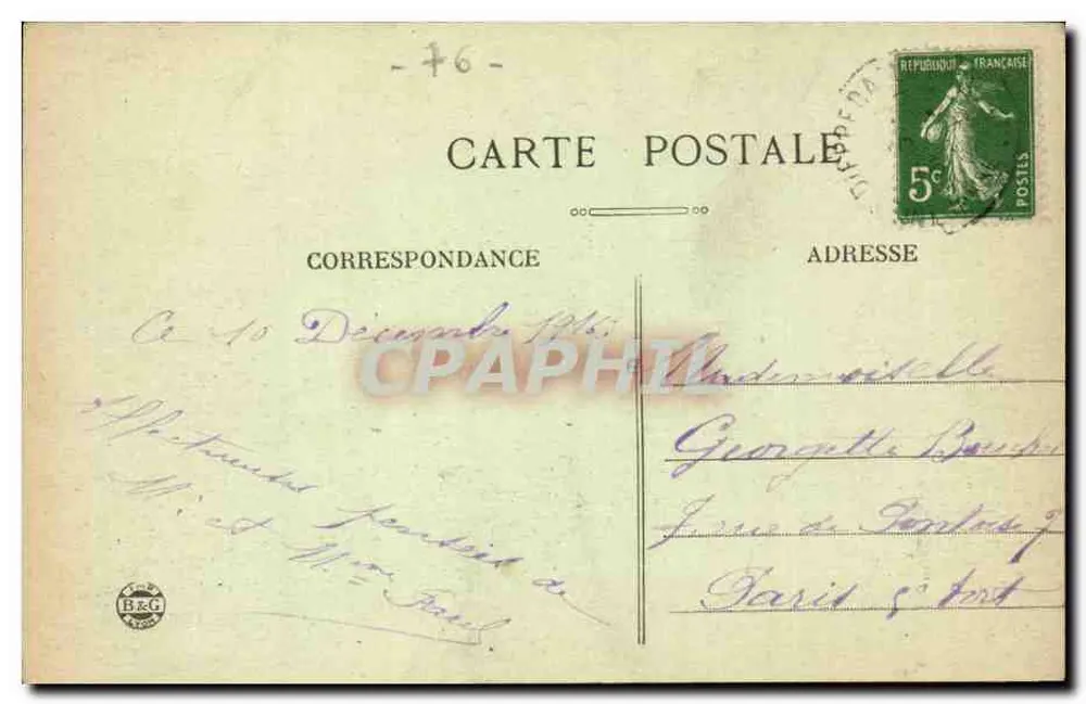 Val-de-la-Haye (S.-Inf.) — O Rossignol - Verso