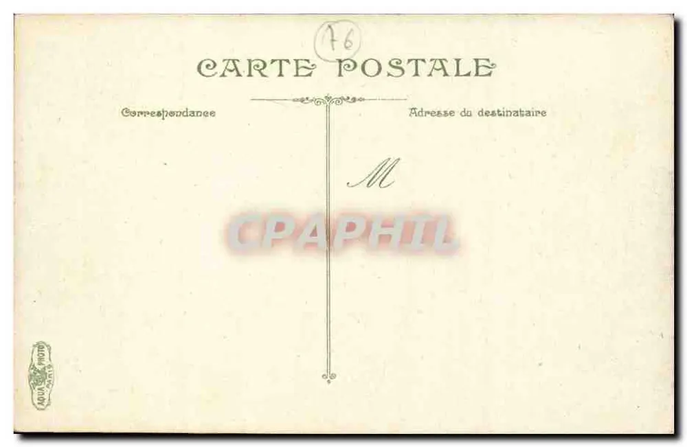 Dieppe - Le Casino — exposition de 1900 — éditeur Aquila Photo - Verso