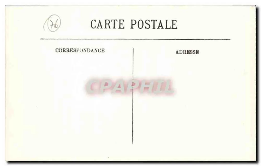 Dieppe — O Casino e a Praia — LL. - Verso
