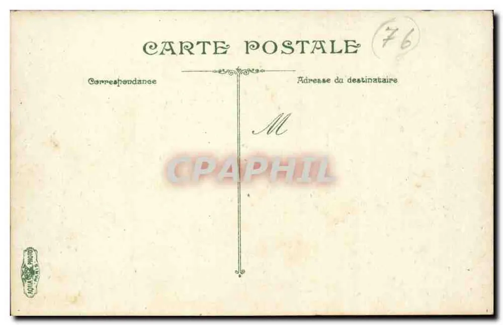 Dieppe - Les Tourelles — editor Paris, n°21 - Verso