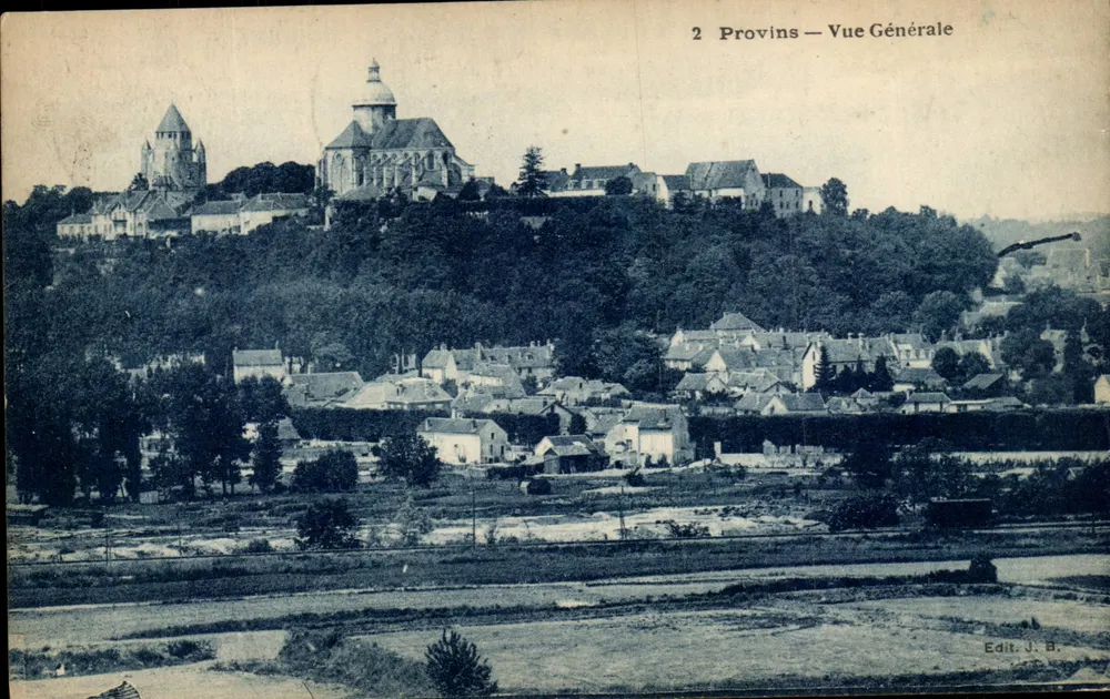 Provins — Vista Geral — Edit. J. B. - Frente