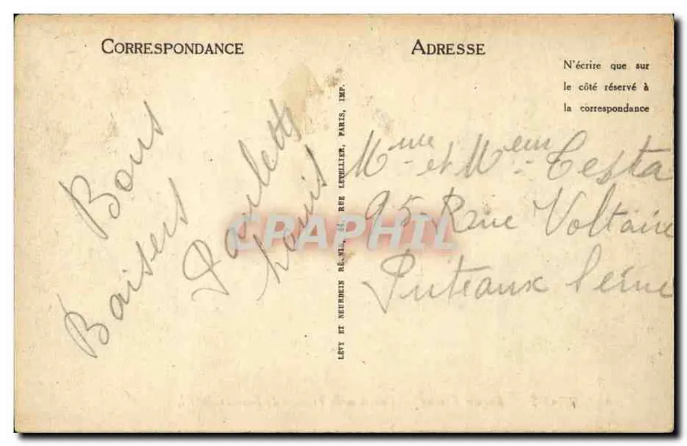 Meaux — Ehemaliges Bistum — Pavillon des Arbeiten von Bossuet — LL - Rückseite