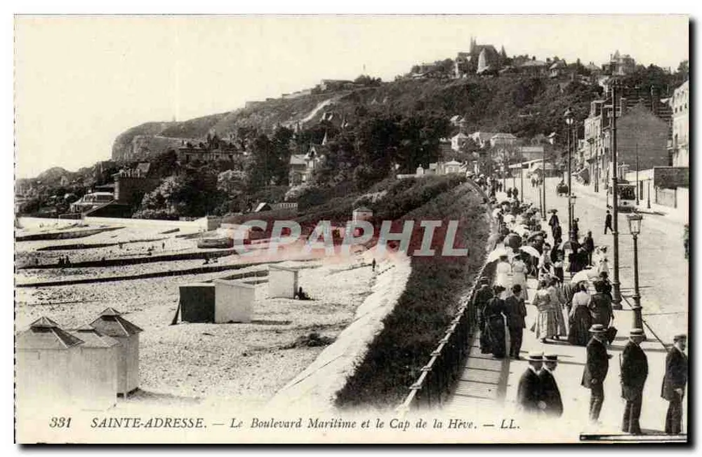 Sainte-Adresse — Der Maritime Boulevard und Cap de la Hève — LL. n°331 - Vorderseite